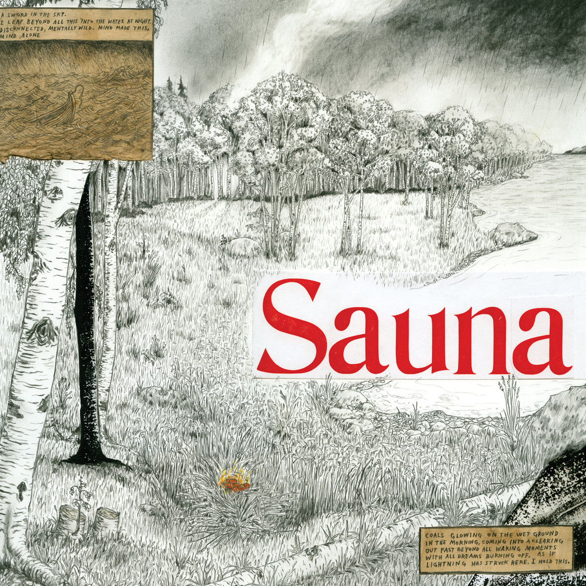 Vondelpark Sauna EPレコード Sauna by Mount Eerie (2xLP) – P.W. Elverum & Sun