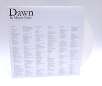 Dawn by Mount Eerie (LP)